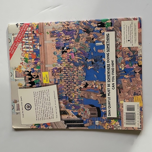 Where's Dan Quayle? By Becker Mayer and Smith 1991 Paperback - Picture 15 of 16